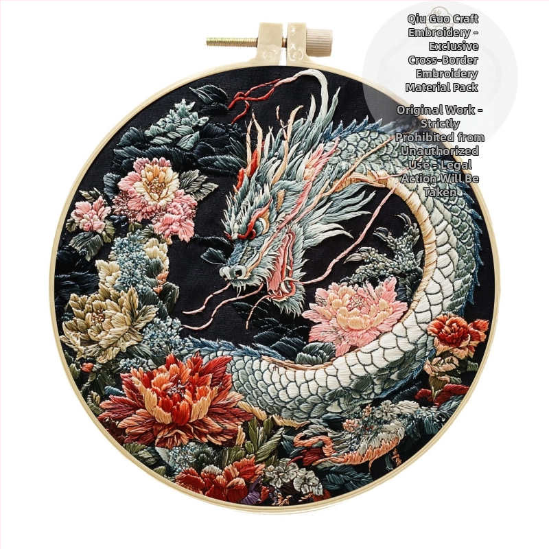 Комплект за кръстат бод | стил: съвременен минималистичен; материал: памук-лен; категория: текстилна бродерия; номер на продукта qiuguo