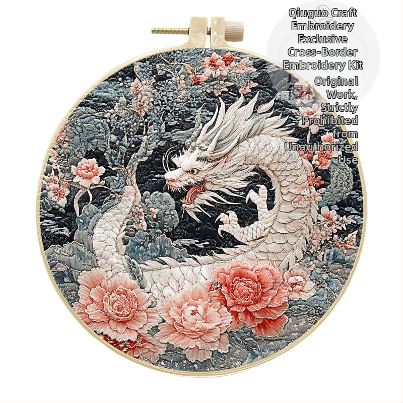 Комплект за кръстат бод | стил: съвременен минималистичен; материал: памук-лен; категория: текстилна бродерия; номер на продукта qiuguo