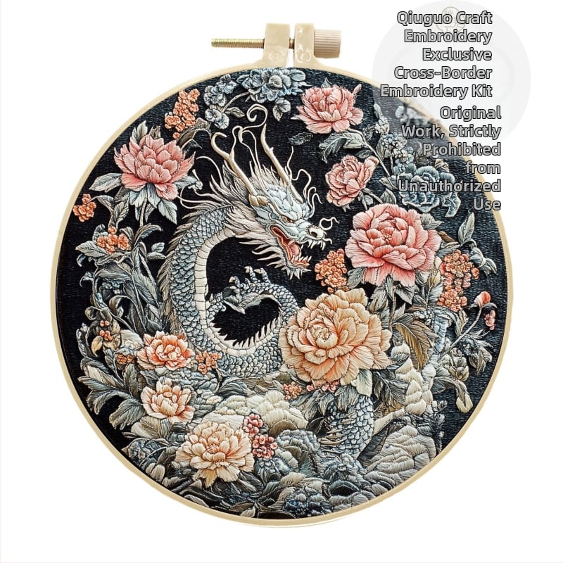 Комплект за кръстат бод | стил: съвременен минималистичен; материал: памук-лен; категория: текстилна бродерия; номер на продукта qiuguo