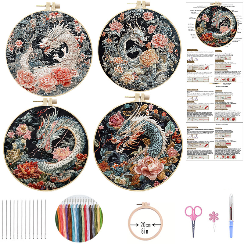 Комплект за кръстат бод | стил: съвременен минималистичен; материал: памук-лен; категория: текстилна бродерия; номер на продукта qiuguo