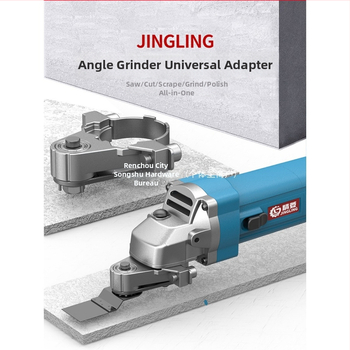 Youquan 36V konverzná hlava pre uhlovú brúsku na spracovanie dreva – viacúčelový adaptér na rezanie, drážkovanie, úpravu hrán a brúsenie (Model 1001137822)