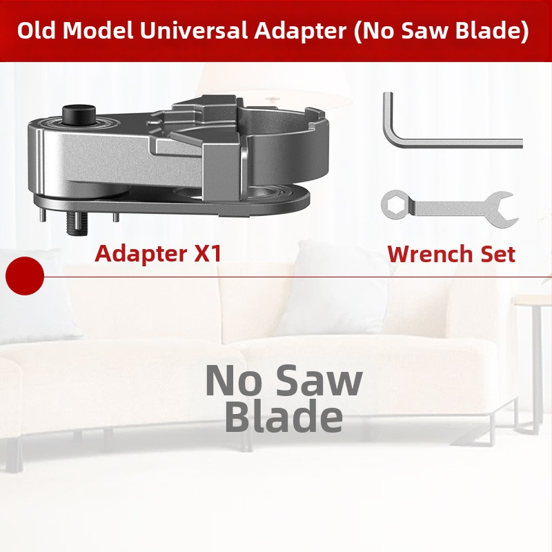 Youquan 36V konverzná hlava pre uhlovú brúsku na spracovanie dreva – viacúčelový adaptér na rezanie, drážkovanie, úpravu hrán a brúsenie (Model 1001137822)