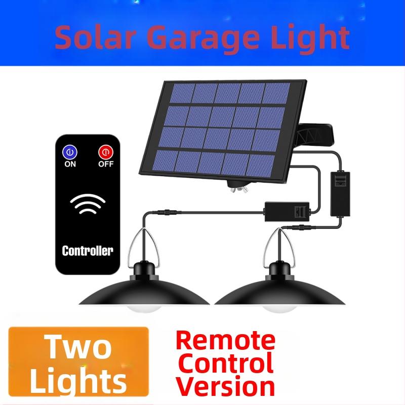 Ηλιακός εξωτερικός LED πολυέλαιος, IP65 αδιάβροχο, 15W, 5V, αισθητήρας φωτός με επαγωγικό διακόπτη, 1–4 κεφαλές