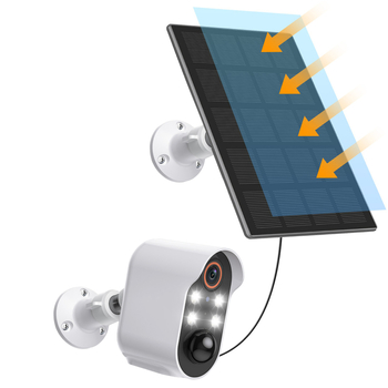 Cameră IP pentru supraveghere video (1080P; obiectiv 120°; vedere de noapte; interfon video wireless; detecție de mișcare)