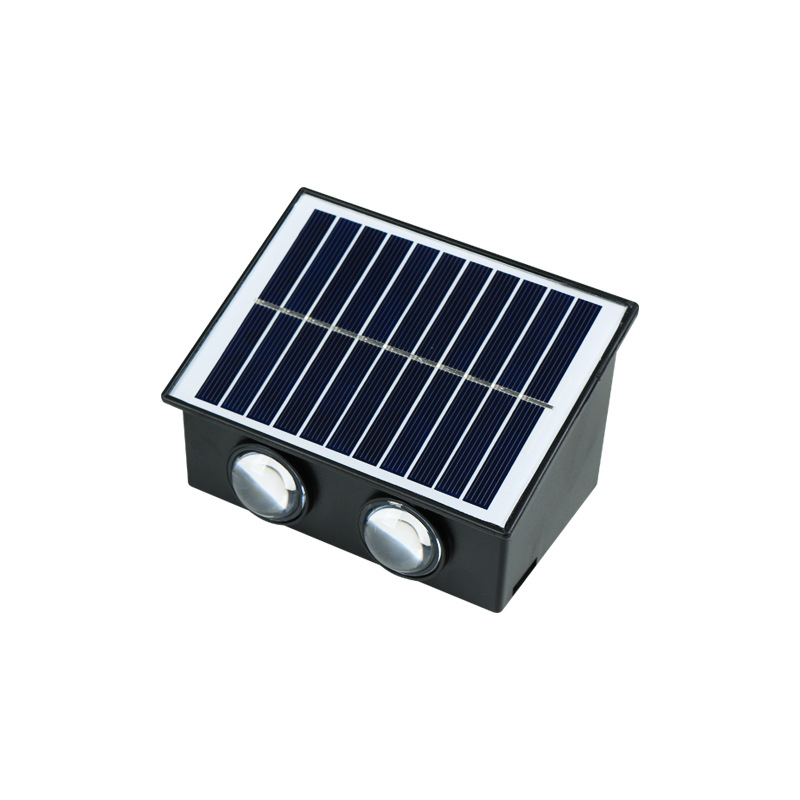 Ηλιακό φωτιστικό τοίχου εξωτερικού IP66 αδιάβροχο, LED πηγή, 4W, 3.7V, JM02301