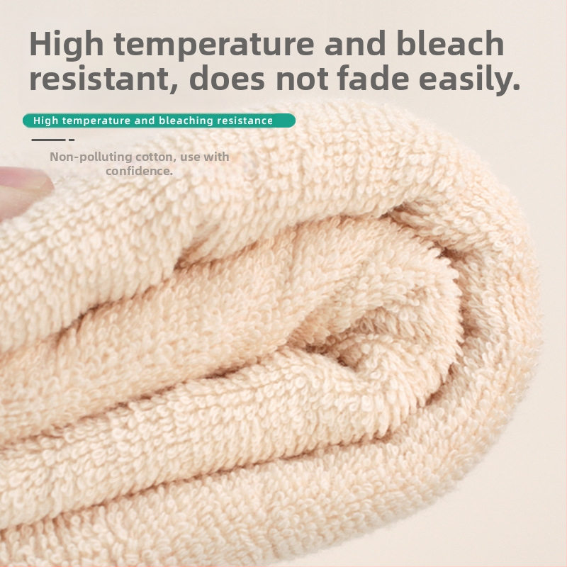 Čistiaca kozmetická uteráka na tvár, odolná voči bielení, 100% bavlna, hrubšia, odolná vysokým teplotám, rýchle nasiaknutie (0–5 s)