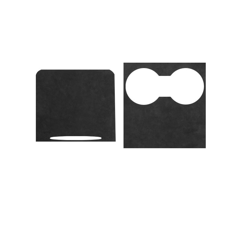 YUKE Zaštitna folija za središnju ploču za Tesla Model 3/Y — filc-karbonski PVC, otporan na visoke/niže temperature, otporan na ogrebotine, otporan na otiske prstiju