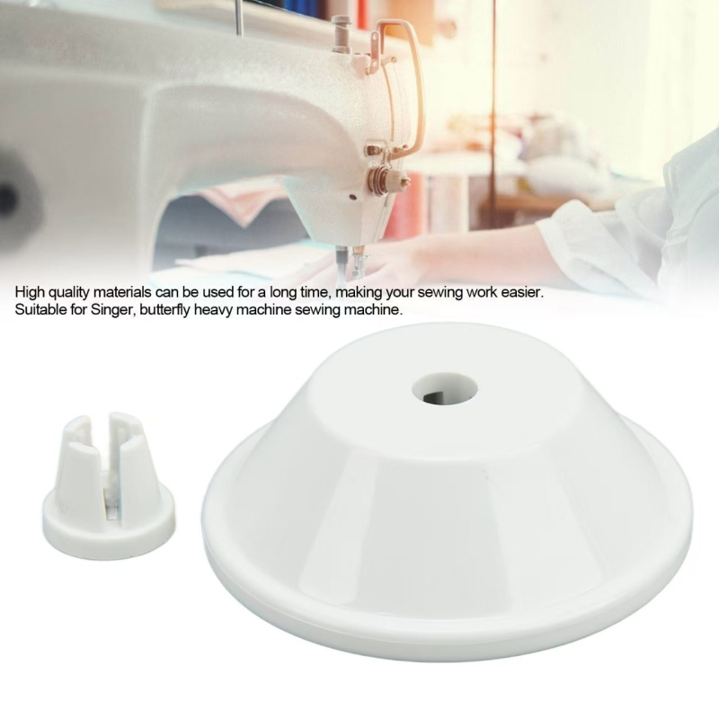 HM Dodaci za kućnu šivaću mašinu: poklopac za nit i pokrov, dvodijelni set pomoćnog vretena i štipa, model R12373210B, kompatibilan sa Singerom