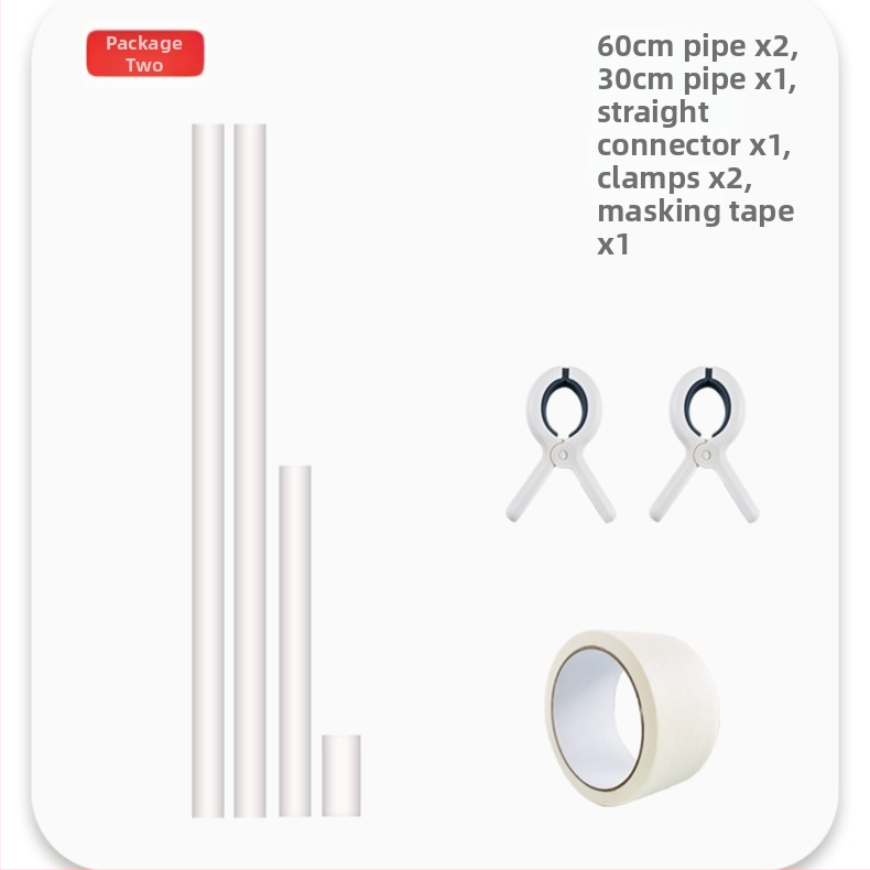 Sada krížikového vyšívania s PVC trubkou, 9CT, nordický štýl, obsahuje klip