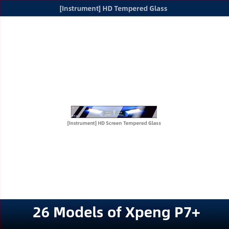 Ochranná fólia z tvrdeného skla pre displej navigácie v aute – LJL-057, jednopriechodné formovanie, odolná voči vysokým a nízkym teplotám, odolná voči škrabaniu a olejovým škvŕnám, univerzálna kompatibilita