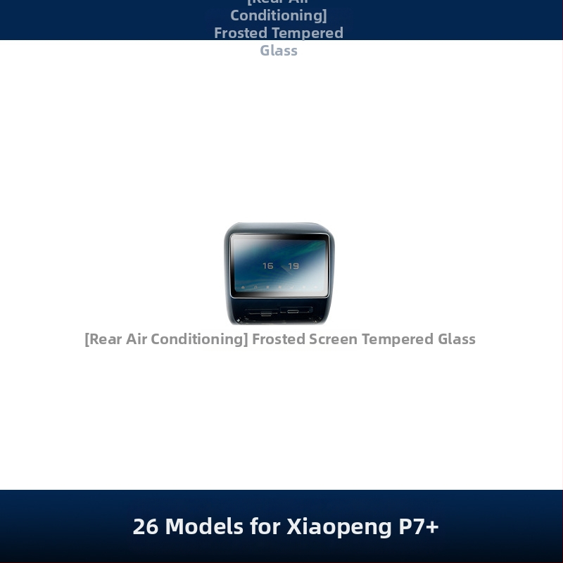 Ochranná fólia z tvrdeného skla pre displej navigácie v aute – LJL-057, jednopriechodné formovanie, odolná voči vysokým a nízkym teplotám, odolná voči škrabaniu a olejovým škvŕnám, univerzálna kompatibilita