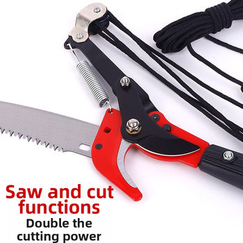 Teleskopske škare za podrezivanje visokih grana – vrtni alat koji štedi napor