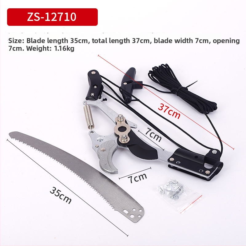 Teleskopske škare za podrezivanje visokih grana – vrtni alat koji štedi napor