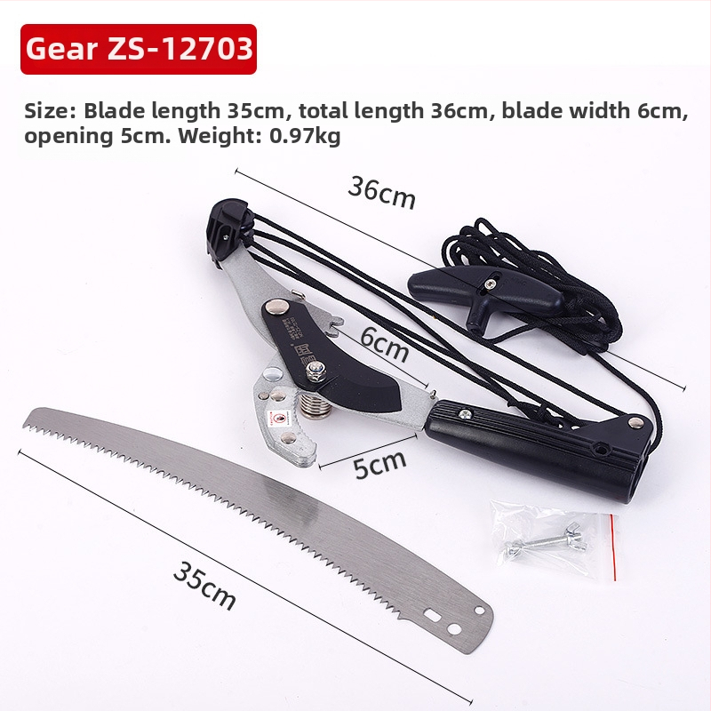 Teleskopske škare za podrezivanje visokih grana – vrtni alat koji štedi napor