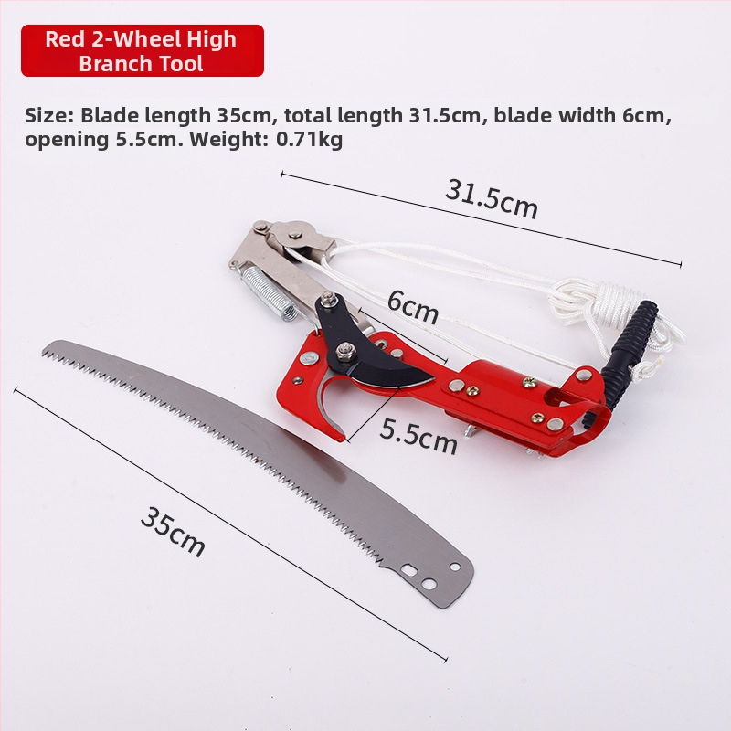 Teleskopske škare za podrezivanje visokih grana – vrtni alat koji štedi napor