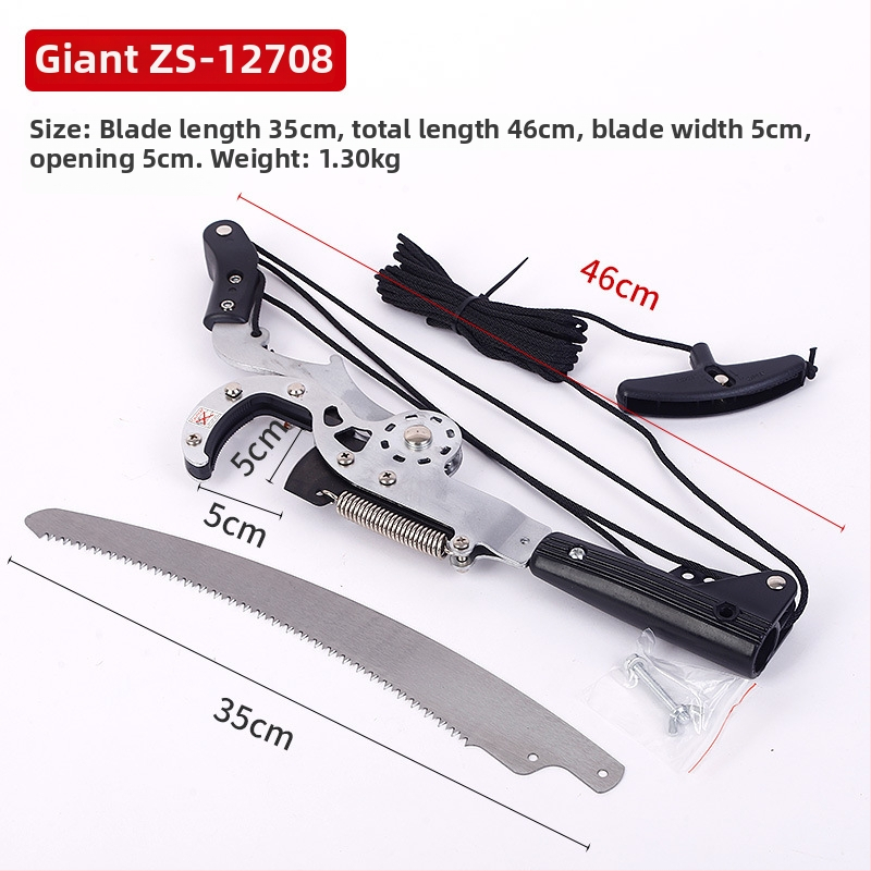 Teleskopske škare za podrezivanje visokih grana – vrtni alat koji štedi napor