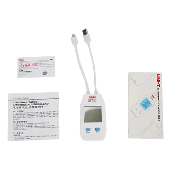 UNI-T UT658Dual Μετρητής ρεύματος, τάσης και ισχύος για κινητό εξοπλισμό φόρτισης