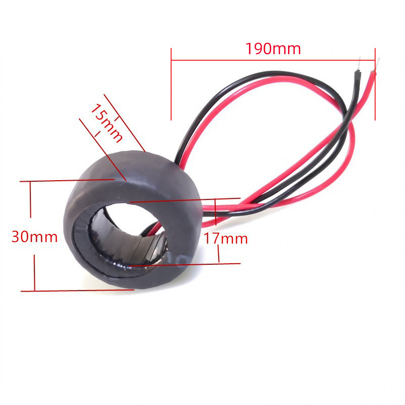 Peacefair CT πηνίο μετασχηματιστή μετρητή — εξαρτήματα συμβατότητας για 32A, 63A, 100A και 500A, υψηλή ακρίβεια μέτρησης