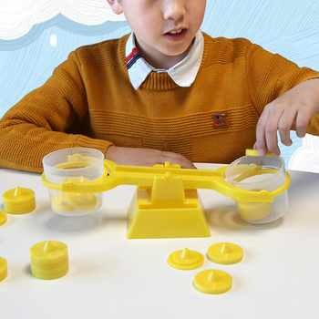 Qinghua Ravnotežna vaga za nastavu — PVC materijal, model 11007, edukativni alat za fiziku i matematiku sa težinama