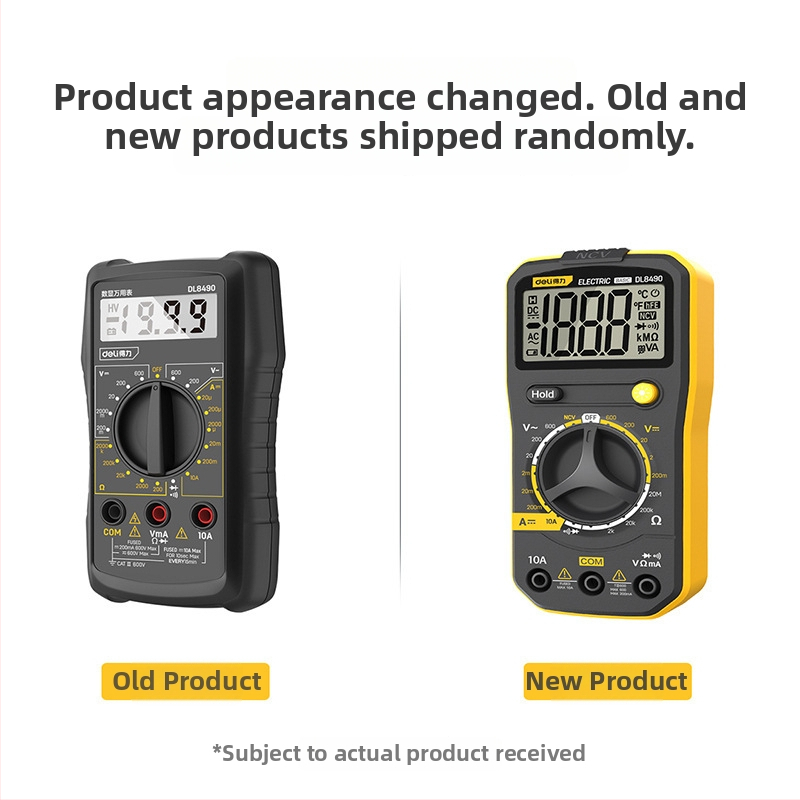 Digitálny multimetr pre elektrikárov — meranie DC napätia, kapacity a teploty, vysoká presnosť