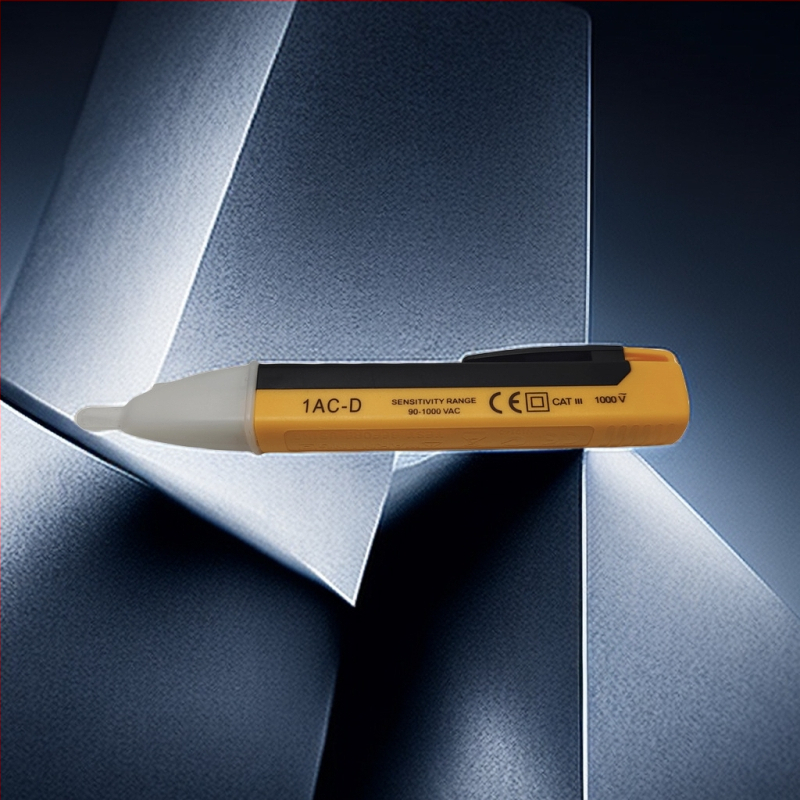 1AC-D Μη-επαφής ανιχνευτής τάσης με ηχητικό και φωτεινό σήμα για ηλεκτρολόγους και οικιακή χρήση