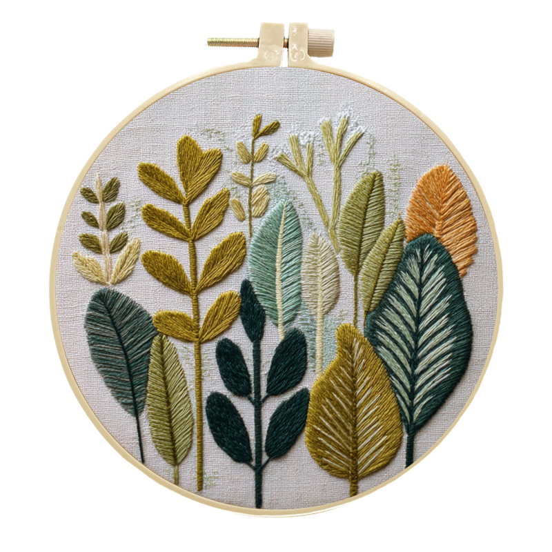 Σετ DIY κεντήματος για παιδιά – αρχάριο 3D διακοσμητικό κέντημα, ύφασμα βαμβάκι και λινό, μοντέρνο μινιμαλιστικό στυλ