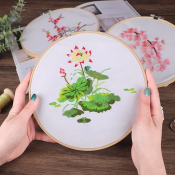 Σετ DIY κεντήματος με μοτίβο κορδέλας — για αρχάριους, σκανδιναβικό στυλ, διακόσμηση σαλονιού (για αρχάριους; σκανδιναβικό στυλ; διακόσμηση σαλονιού)