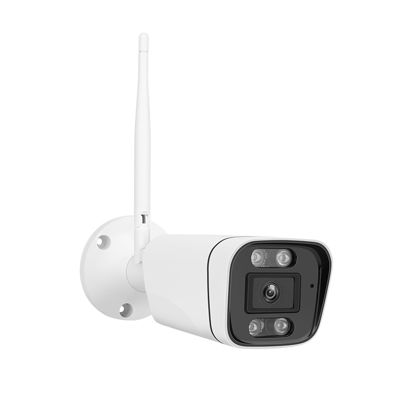 Dome/Bullet kamera – minimálne osvetlenie 0,01 lx; SNR > 48; -10 až 55 °C; Poplach: detekcia pohybu a detekcia človeka