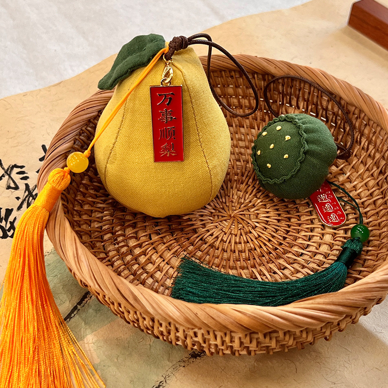 DIY висулка за чанта, ръчно пачуърк, Lu бродерия, комплект за кръстат бод, платнена бродерия, нов китайски стил