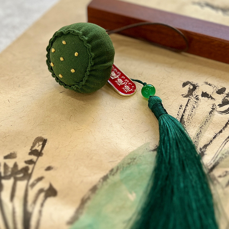 DIY висулка за чанта, ръчно пачуърк, Lu бродерия, комплект за кръстат бод, платнена бродерия, нов китайски стил