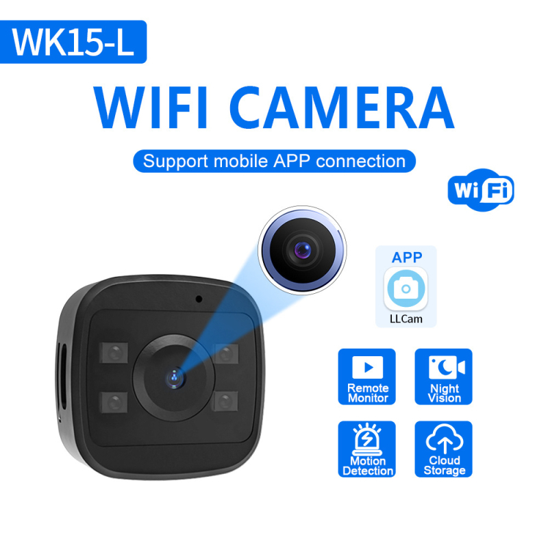 WK13/WK15/WK16 Bežična WiFi kamera za nadzor s noćnim vidom, unutarnja upotreba, Model WK13/WK15/WK16, Napajanje 5V1A