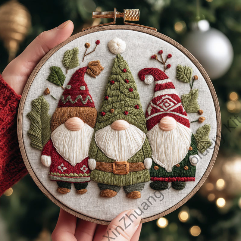 Комплект за кръстосано бродиране за Коледа — мотиви Карикатури/Аними, памучна тъкан, брой платна Други ct, Su бродене