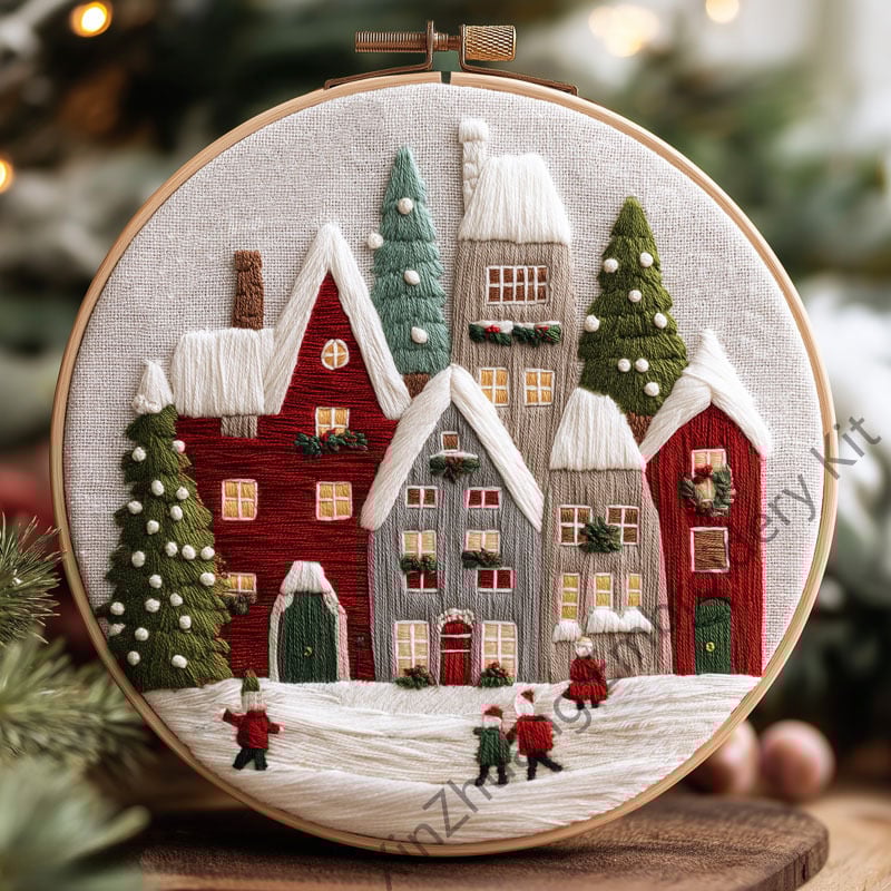 Комплект за кръстосано бродиране за Коледа — мотиви Карикатури/Аними, памучна тъкан, брой платна Други ct, Su бродене