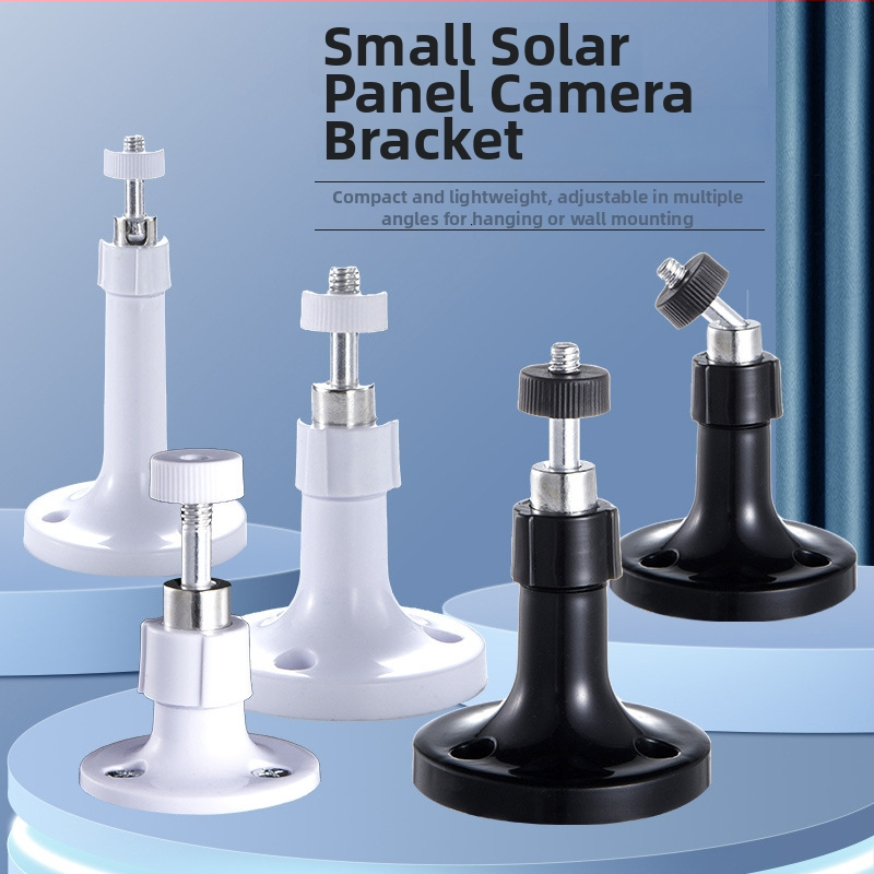 Držiak kamery s 360° otočením a viacnásobným nastavením, pre vnútorné aj vonkajšie použitie, univerzálny držiak (materiál: plast)