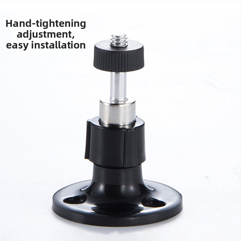 Držiak kamery s 360° otočením a viacnásobným nastavením, pre vnútorné aj vonkajšie použitie, univerzálny držiak (materiál: plast)