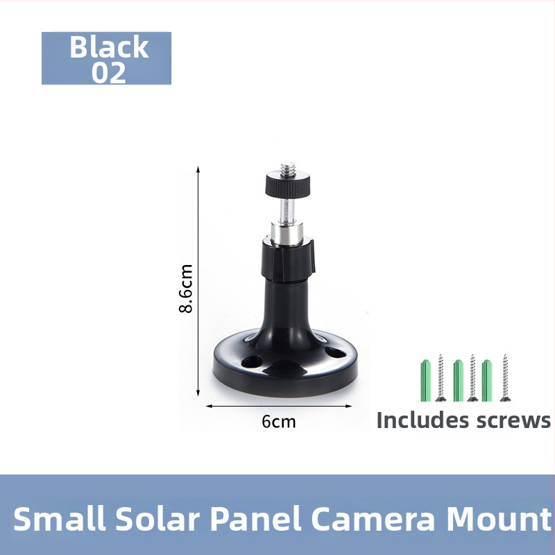 Držiak kamery s 360° otočením a viacnásobným nastavením, pre vnútorné aj vonkajšie použitie, univerzálny držiak (materiál: plast)