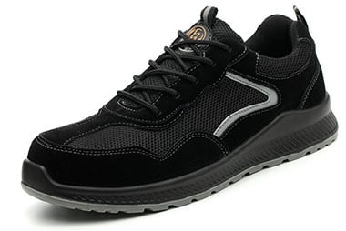 Μονωμένα παπούτσια ασφαλείας εργασίας Jin Shuo Shoes | σουέτ, χαμηλό επάνω μέρος | προστασία από συντριβή και διάτρηση με μόνωση 6 kV