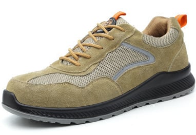 Μονωμένα παπούτσια ασφαλείας εργασίας Jin Shuo Shoes | σουέτ, χαμηλό επάνω μέρος | προστασία από συντριβή και διάτρηση με μόνωση 6 kV