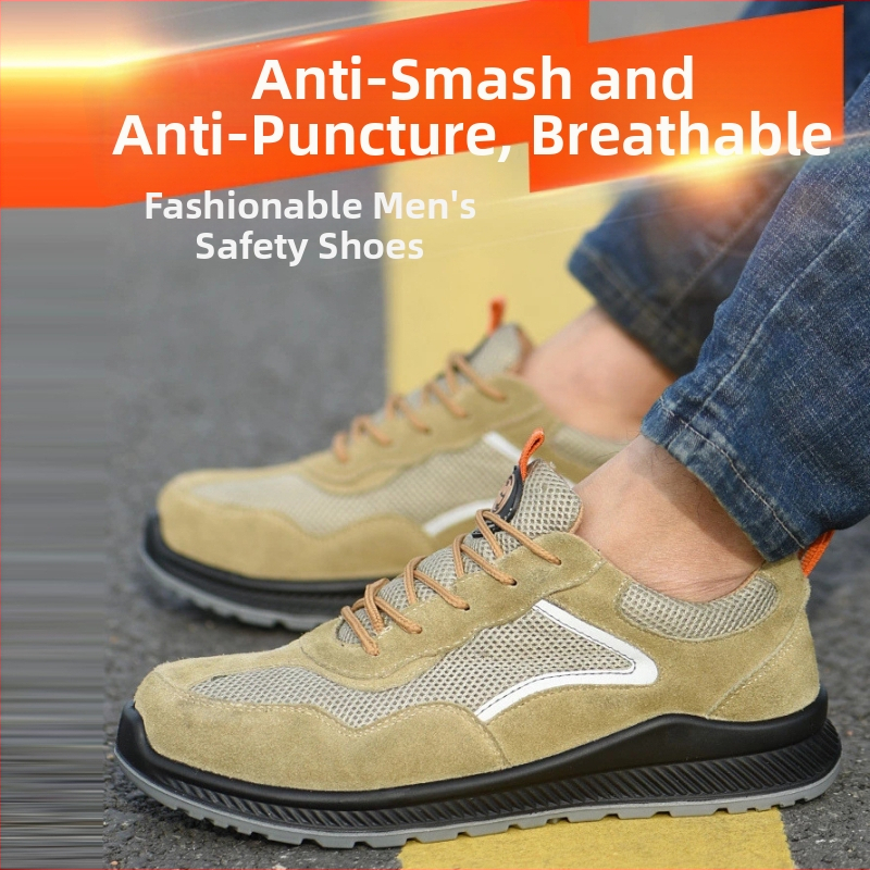 Izolačné bezpečnostné pracovné topánky Jin Shuo Shoes | semišový vršok, nízky strih | ochrana proti rozbíjaniu a prepichnutiu s 6 kV izoláciou