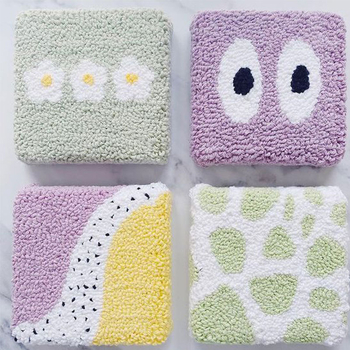 Комплект за бродерия за подложка — DIY с вълнена прежда, руски стил, за начинаещи