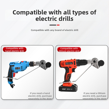 Jinchengtai 220V príslušenstvo k vŕtačke s nastaviteľným rezačom plechov pre železné plechy