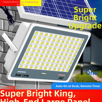 Solárna vonkajšia lampa pre záhradu, IP67, diaľkové ovládanie, 6V, osvetlenie 200 m² a viac, 12–16 h prevádzky, Fire Dragon