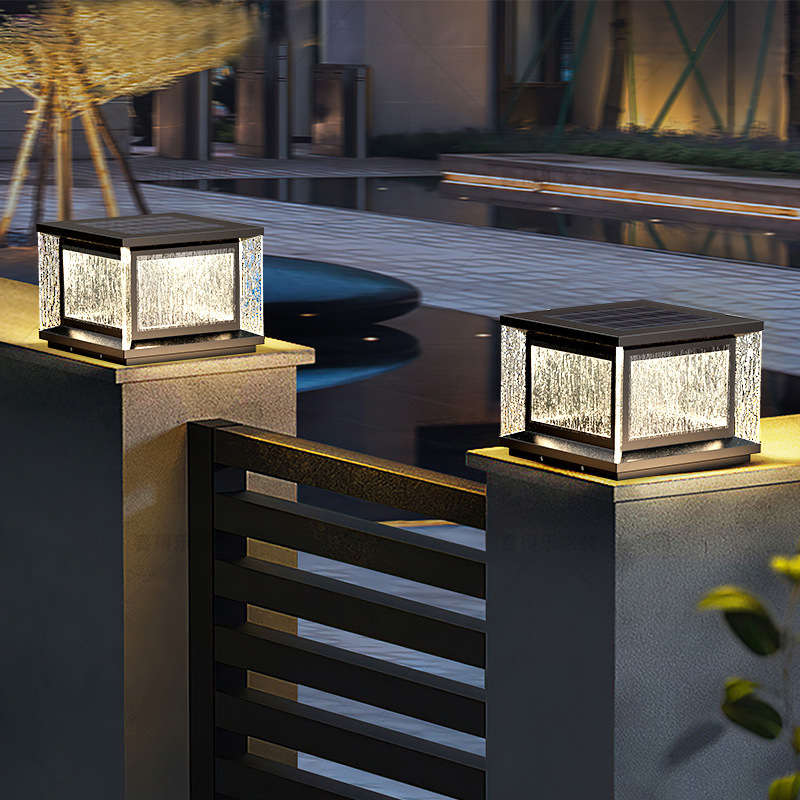 LED соларна колона светлина – външна IP65 водоустойчива, 20W, 220V, дистанционно управление