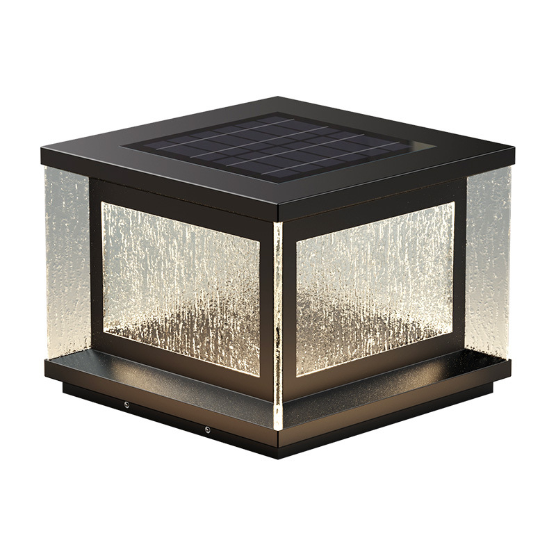 LED соларна колона светлина – външна IP65 водоустойчива, 20W, 220V, дистанционно управление