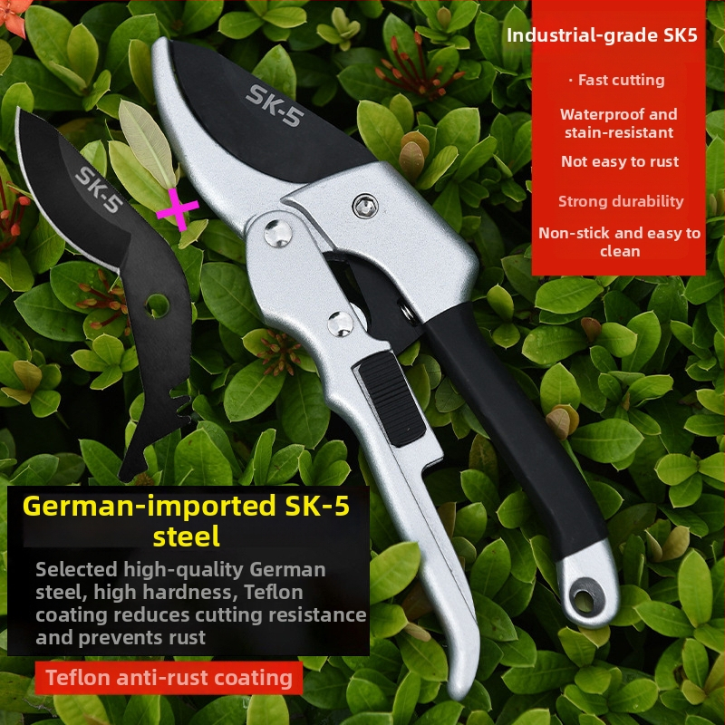 Záhradné nožnice na hrubé konáre pre stromy a ovocné konáre (Značka: Unique)