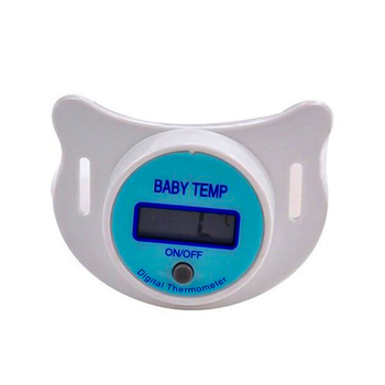 Биберон-тип електронен термометър за бебета и малки деца, устно измерване на температурата