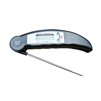 Сгъваем прахозащитен термометър за храна — за барбекю, кухня, печене, масло и вода, резолюция 0,1°C