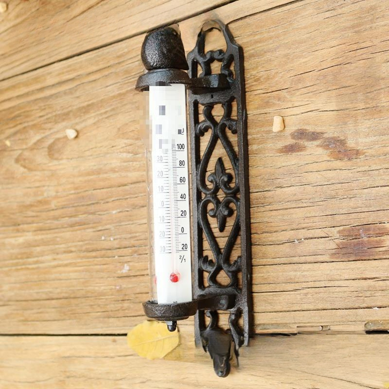 Термометър за стена в стил американски винтаж – модел aa11212, резолюция на температурата 1234, опаковка 1234123