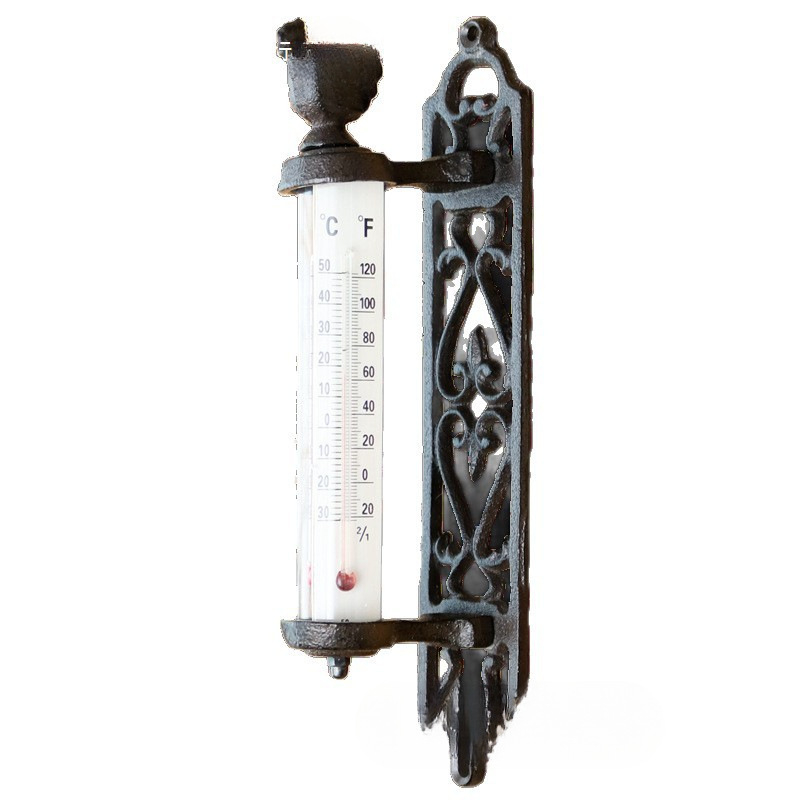 Термометър за стена в стил американски винтаж – модел aa11212, резолюция на температурата 1234, опаковка 1234123