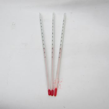 Термометър със стъклена пръчка, живак, 100-градусова скала – ZH, Китай, опаковка 50 бр.